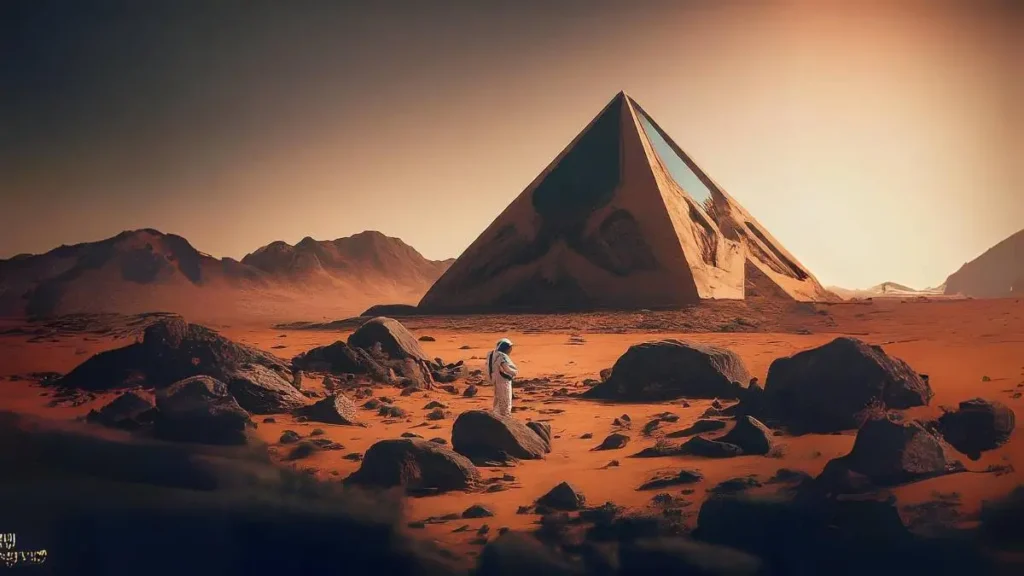 Pyramid on Mars